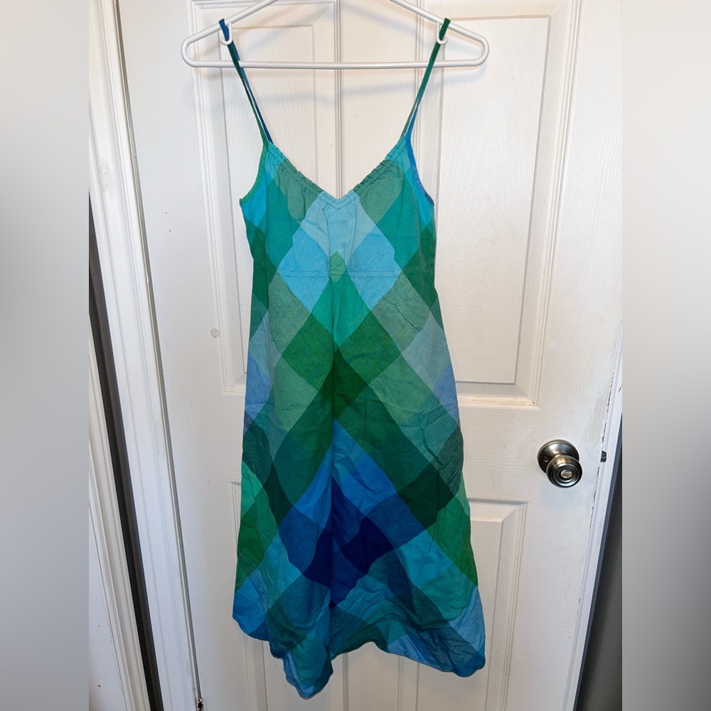 Sun dress. Linen